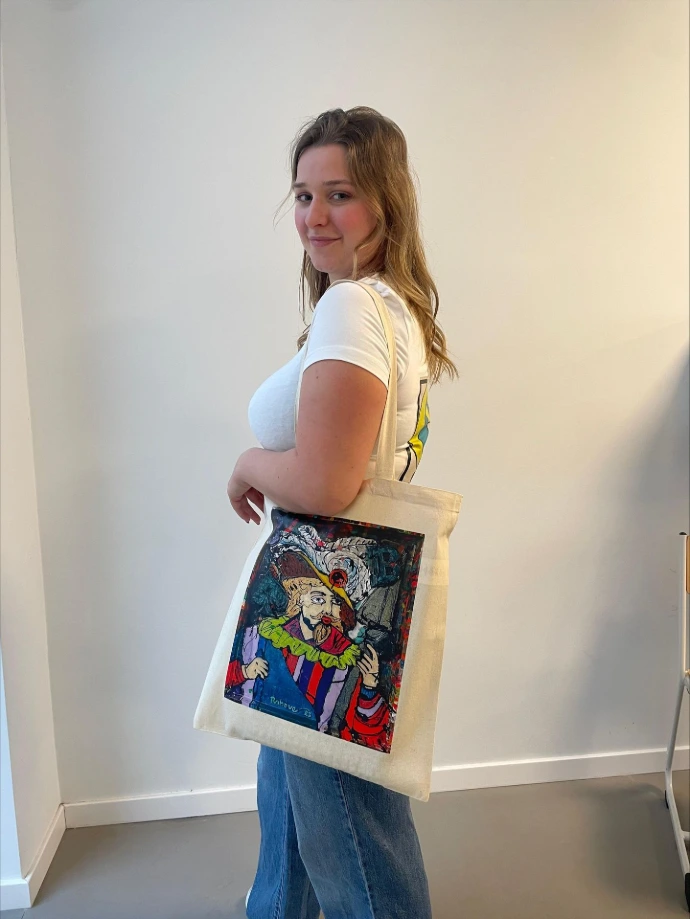 Tote bag met design