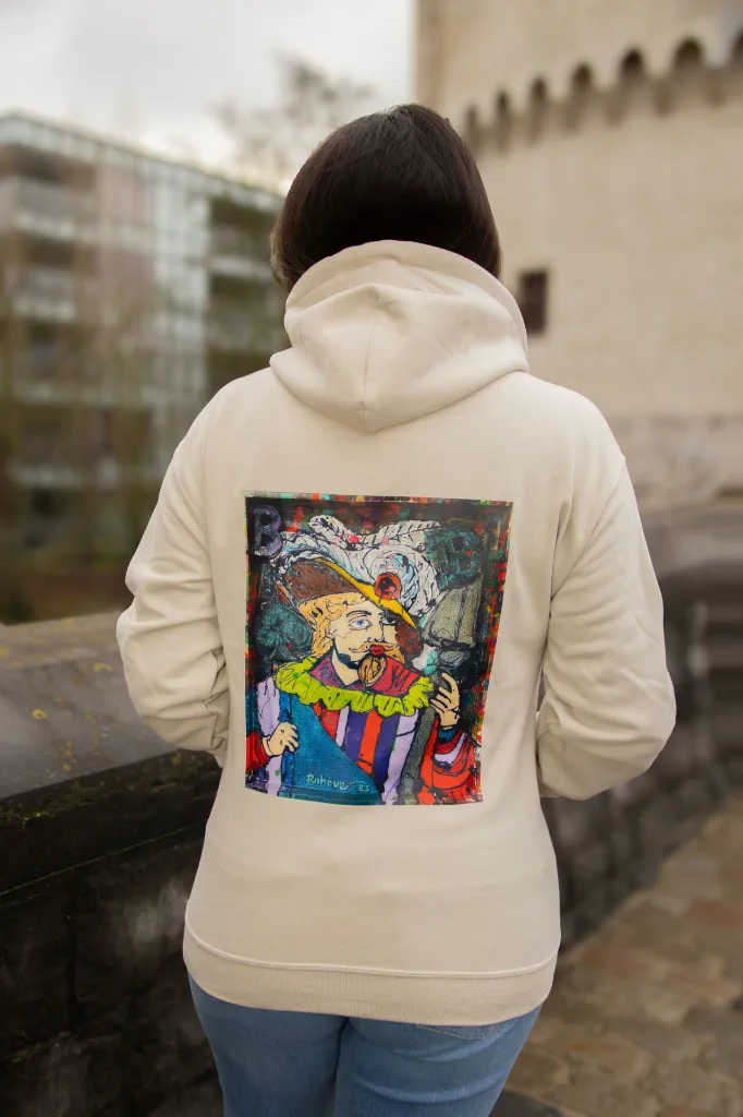 Hoodie - Colombus (S, Beige)