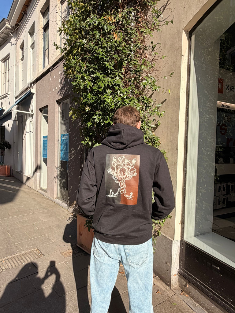 Hoodie - Boom met ballonnen